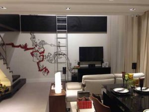 Leia mais sobre o artigo Um flat completo em  Alphaville São Paulo  Por: Marta Alegretti – ARTIUM 02