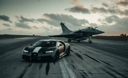Bugatti Chiron Sport X Dassault Rafale Marine